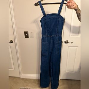 Denim jumpsuit
